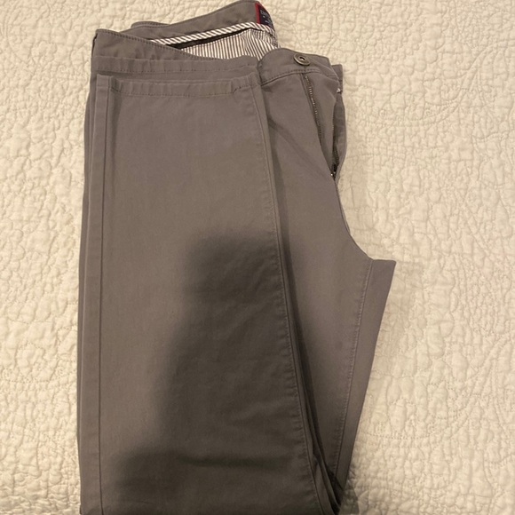 UNTUCKIT Mens Chinos Casual Pants 34/30 Grey - Picture 1 of 6